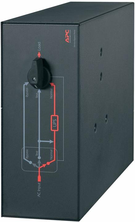 Produktbild APC ServiceBypassPanel SUA / SURT-D schwarz 4HE Rack/Tower Umbau
