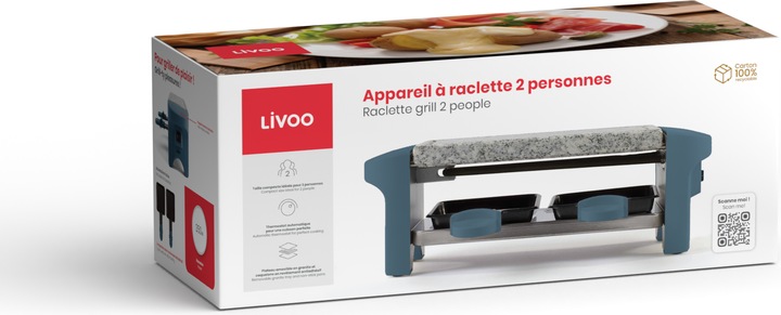 Immagine prodotto Livoo Apparecchio per raclette 2 persone