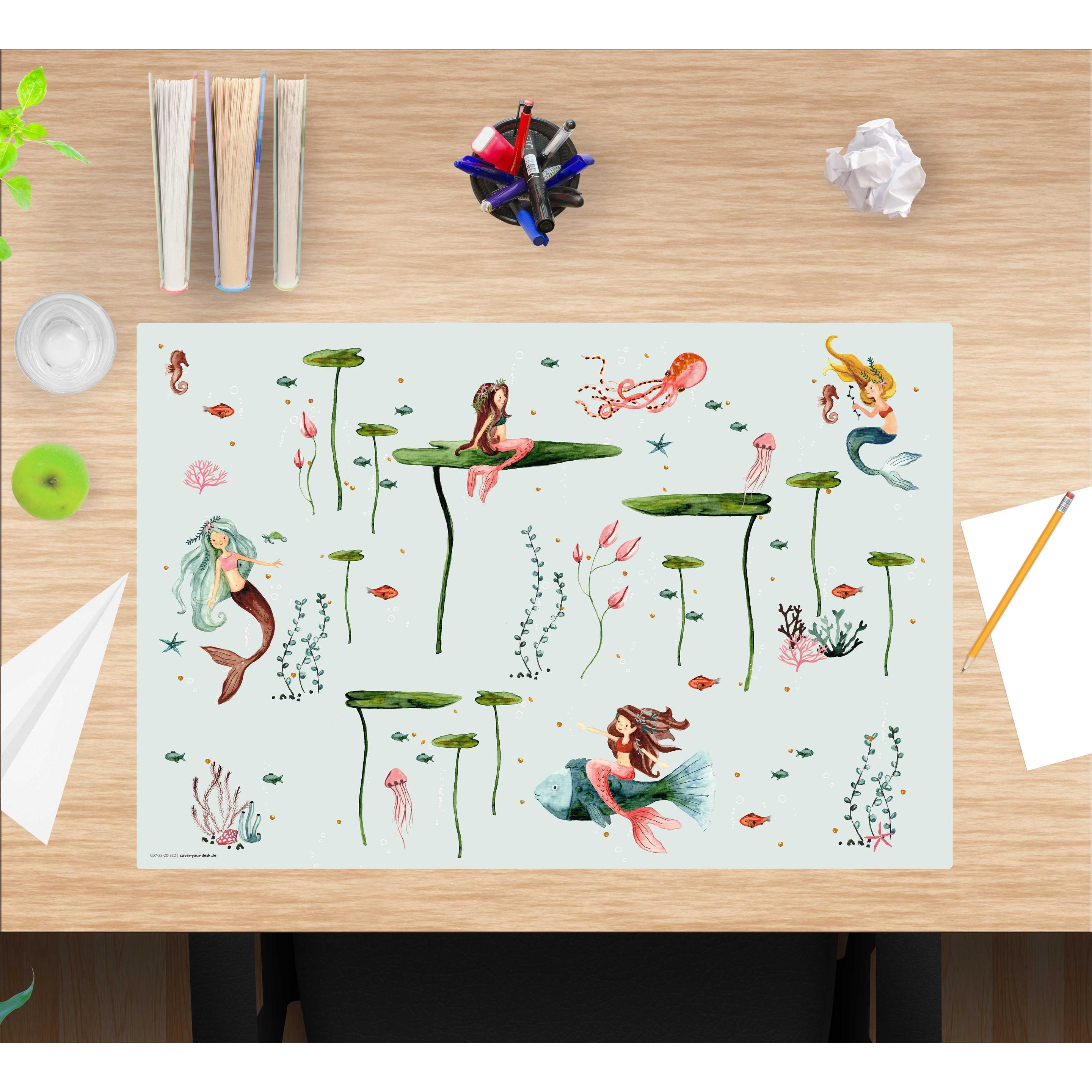 Thumbnail - CoverYourDesk, Unterlage, Schreibtischunterlage Meerjungfrau