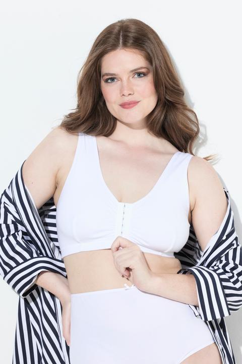Produktbild Ulla Popken Bustier, Vorderverschluss, Baumwoll-Qualität (100 D)