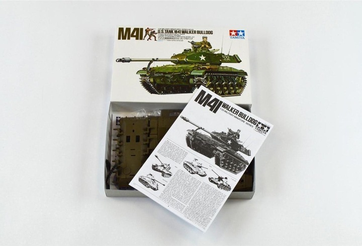 Actual product image Tamiya U.S. M41 Walker Bulldog