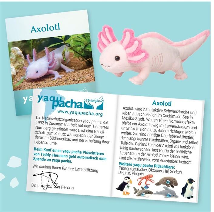 Image du produit Teddy Hermann Axolotl (11 cm)