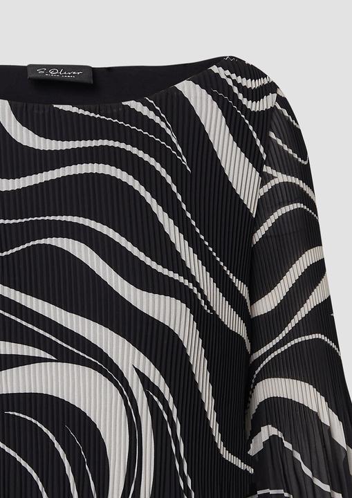 Immagine prodotto s.Oliver Bluse Plissierte Bluse mit All-over-Print (34)
