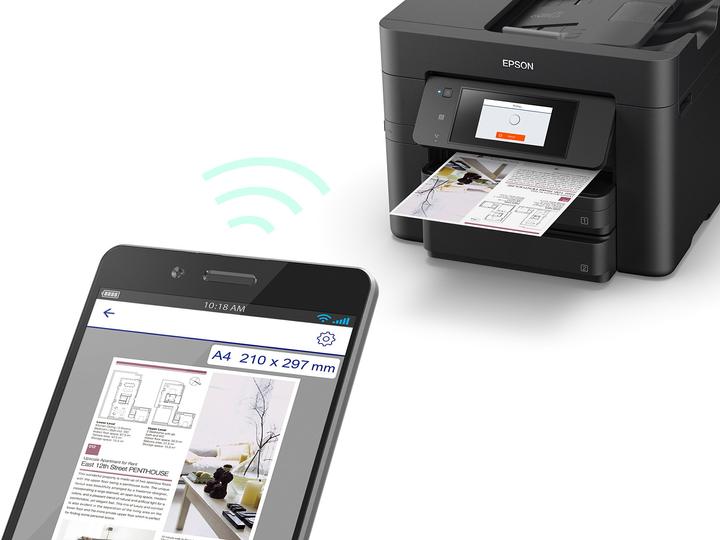 Produktbild Epson WF-4740DTWF WorkForce Pro (Tintenpatrone, Farbe)