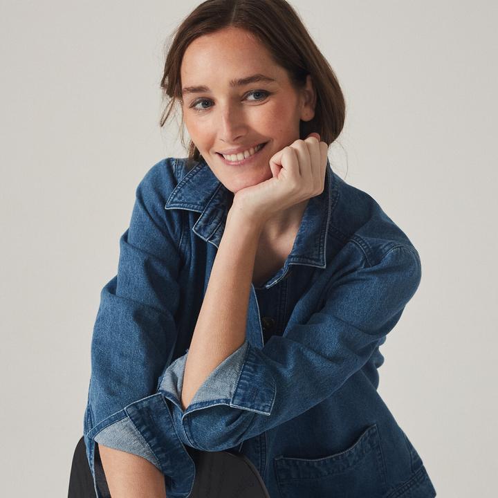 Immagine prodotto La Redoute Collections Giacca in denim con bottoni (L)