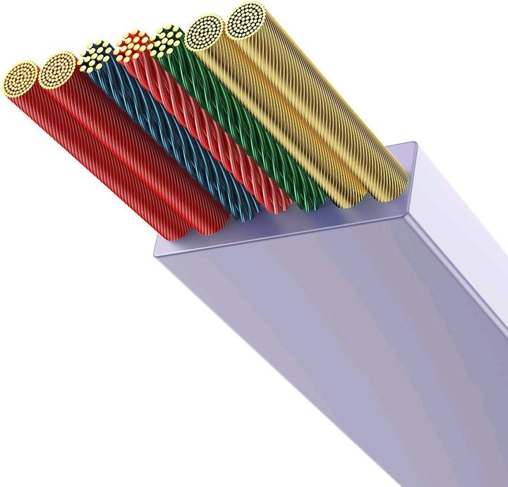 Produktbild Baseus USB Typ C – USB Typ C, Lightning, Micro USB B (1.10 m, USB 2.0, 100 W)