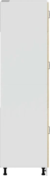 Actual product image vidaXL Kitchen cabinet Lucca Sonoma oak wood-based material tall kitchen cabinet (60 x 57 x 207 cm)