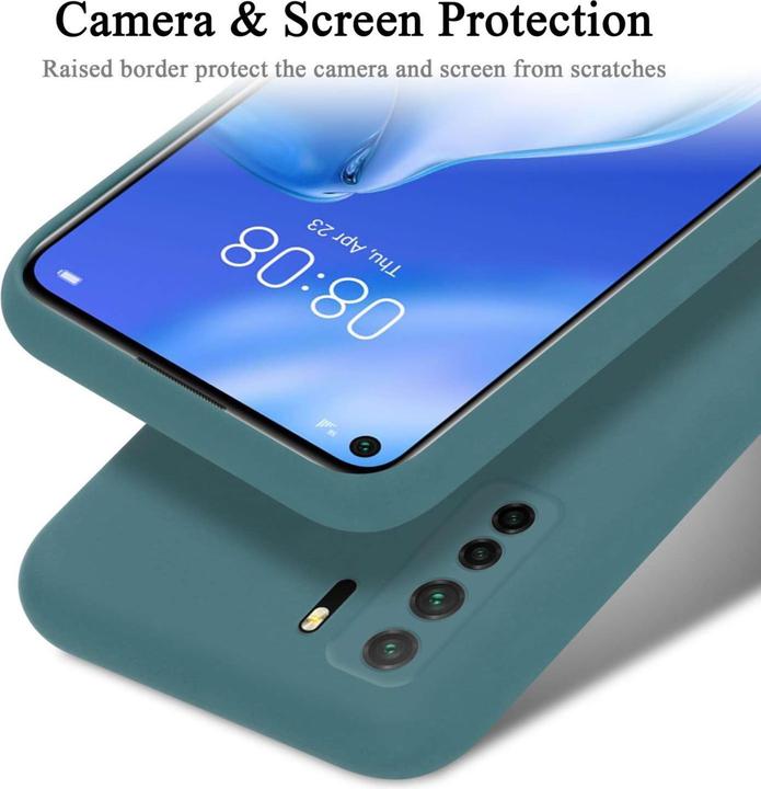 Produktbild Cadorabo Hülle für Huawei P40 LITE 5G / NOVA 7 SE TPU im Liquid Case Design (Huawei Nova 7 SE, Huawei P40 Lite 5G)