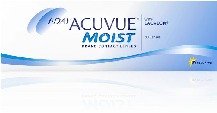 Image du produit Acuvue 1-Day Moist (+3.25, Lentille journalière, 30 pièce(s), Sphérique)