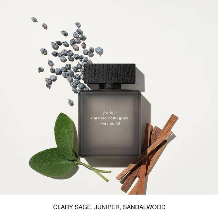 Produktbild Narciso Rodriguez For Him Musc Santal Eau de Parfum Intense (Eau de Parfum, 50 ml)
