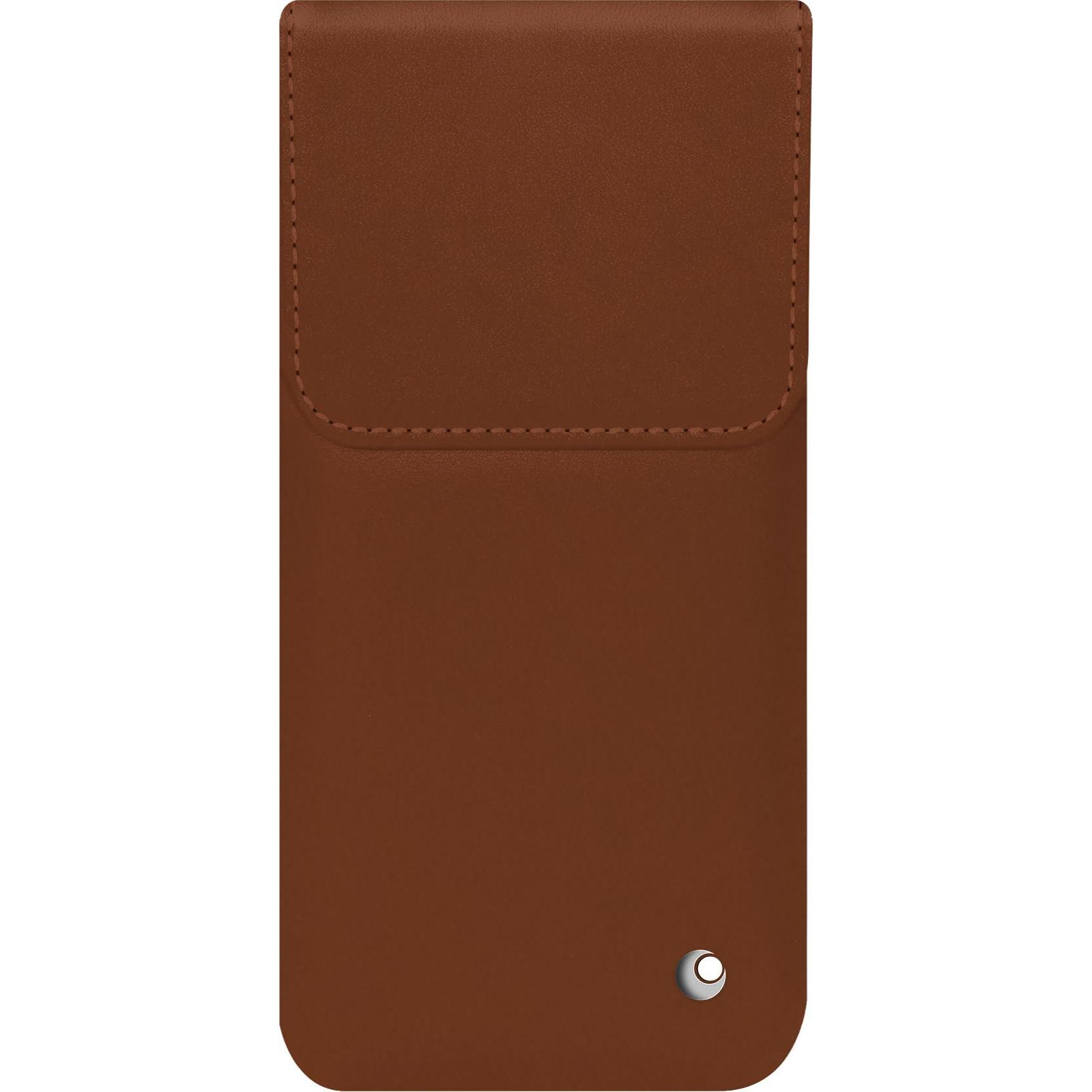 Noreve Lederschutzhülle (Google Pixel 9 Pro Fold), Smartphone Hülle, Braun