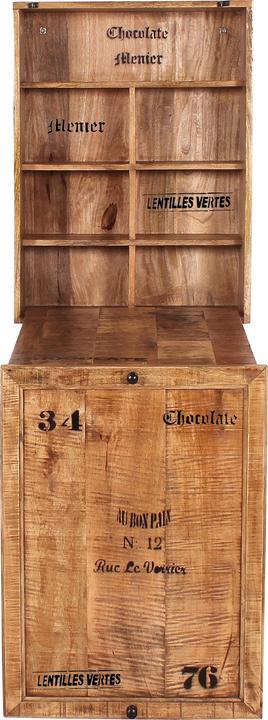 Produktbild SIT Möbel Klapptisch mit 2 Hockern Rustic natur (60 x 25 x 80 cm)