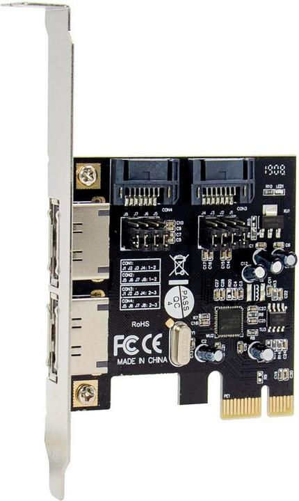 Produktbild MicroConnect PCIe SATA III Expansion Card ASM1061