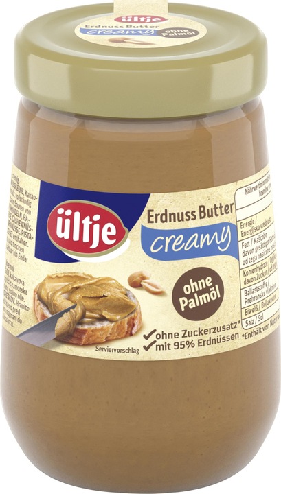 Actual product image Ültje Peanut butter, creamy 340g (340 g)