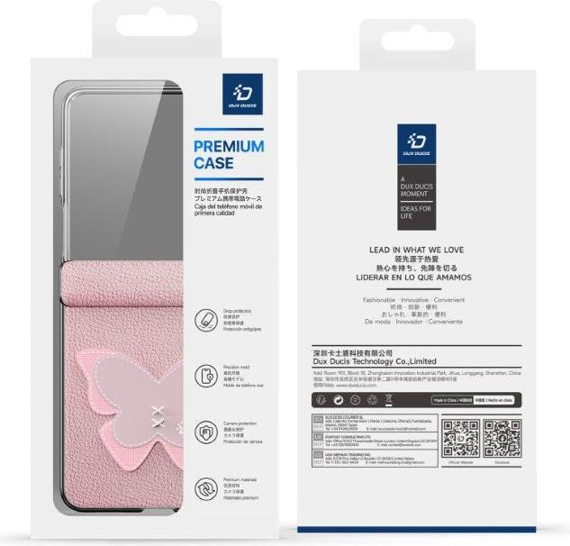 Produktbild Dux Ducis Luvy Series Leder Hardcase Hülle (Samsung Galaxy Z Flip7)