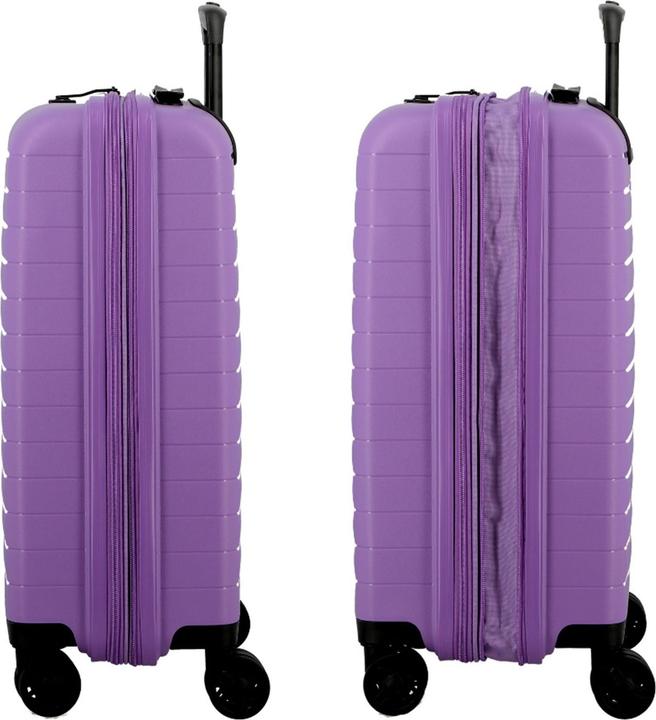 Immagine prodotto Jump Striper 4 Rollen Kabinentrolley 55 cm mit Dehnfalte (32 l)