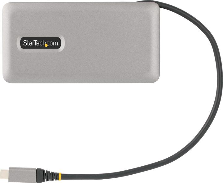 Actual product image StarTech com DKT31CVHPD3, Kabelgebunden, USB 3.2 Gen 2 (3.1 Gen 2) Type-C, 100 W, 2.0b, 10,100,1000 (USB-C, 3 Ports)