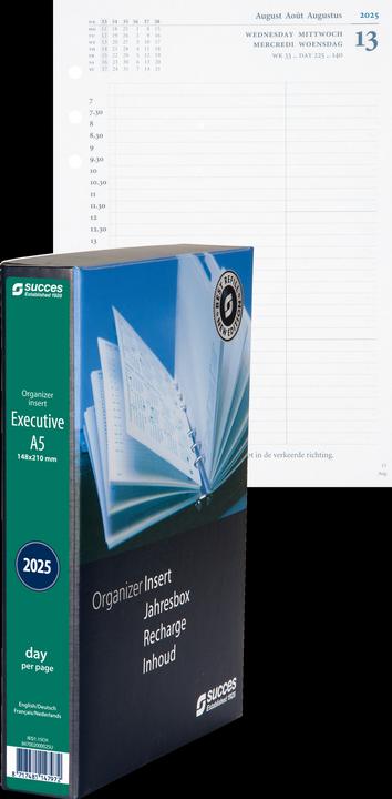 Succes A5 Jahresinhalt komplett Januar - Dezember (A5, Deutsch, Englisch, Italienisch, Französisch)