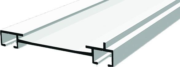 Produktbild Hamotec Vorhangschiene VS 57 mit Maxi-Laufnut HM-20209