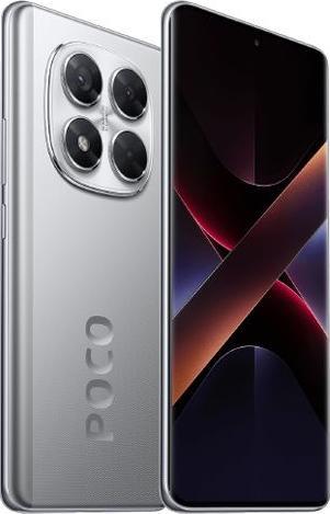 Actual product image Xiaomi Poco X7 (256 GB, Silver, 6.67", Dual SIM, 5G)