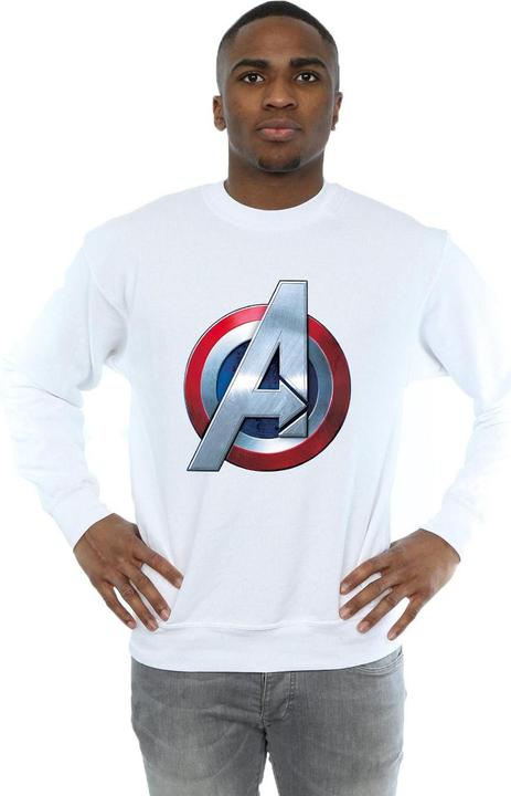 Image du produit - Sweat AVENGERS 3D LOGO - Homme (XL)