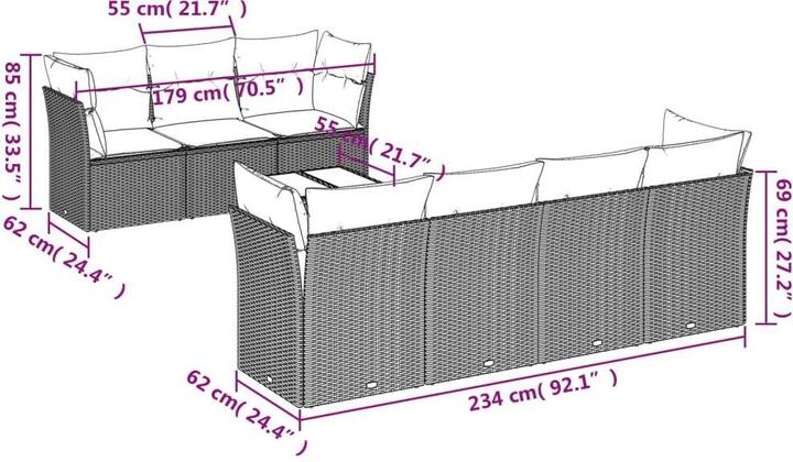 Produktbild vidaXL Nevaeh