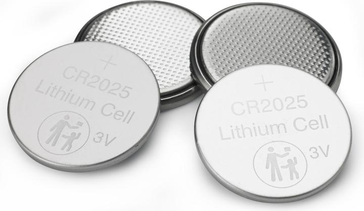 Produktbild Verbatim CR2025 - Einwegbatterie - CR2025 - Lithium - 3 V - 4 Stück(e) - Silber (4 Stk., CR2025, 160 mAh)
