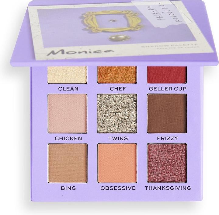 Produktbild Makeup Revolution X Friends Monica Shadow Palette - Eye Shadow Palette 9 g - 0.0g