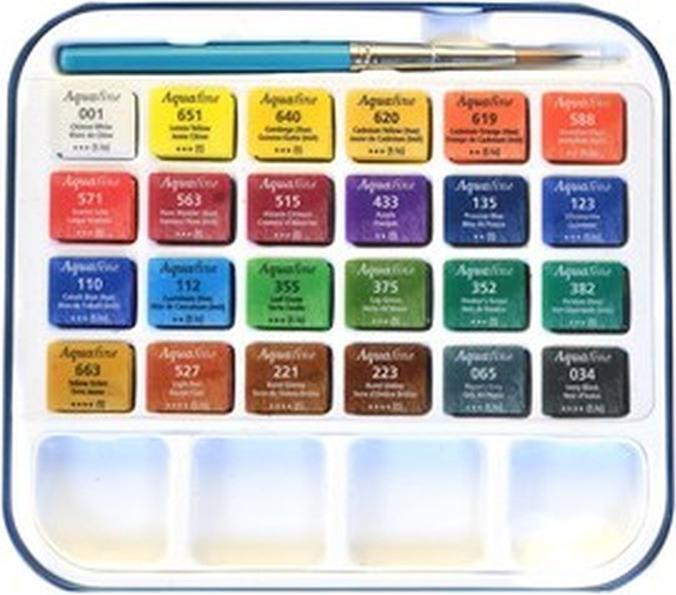 Actual product image Daler-Rowney Aquarellfarbe Aquafine Mini