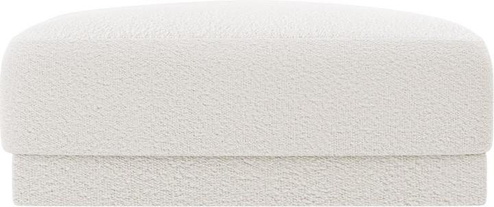 Actual product image Micadoni Boucle Pouf, "Miley", 1 Seat, 90x90x40Made in Europe (Sofa stool)