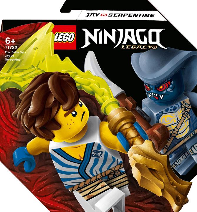 Produktbild LEGO Kampfset: Jay vs. Serpentine (71732, LEGO Ninjago)