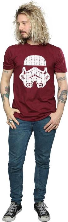 Produktbild Star Wars Christmas Stormtrooper Helmet TShirt (S)