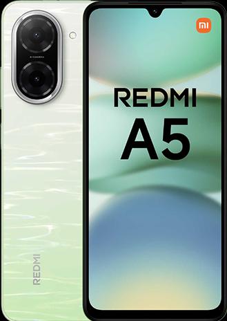 Immagine prodotto Xiaomi Redmi A5 4G Dual Sim 3GB RAM 64GB - Lake Green (64 GB, Lago Verde, 6.88", 32 Mpx, 4G)