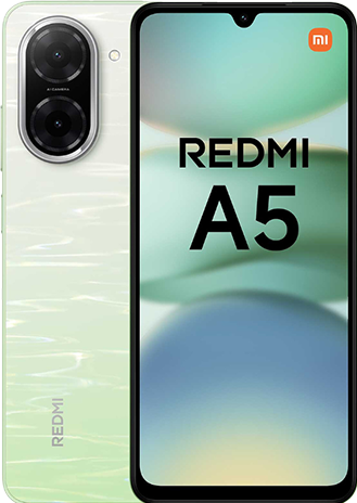 Actual product image Xiaomi Redmi A5 4G Dual Sim 3GB RAM 64GB - Lake Green (64 GB, Lake Green, 6.88", 32 Mpx, 4G)