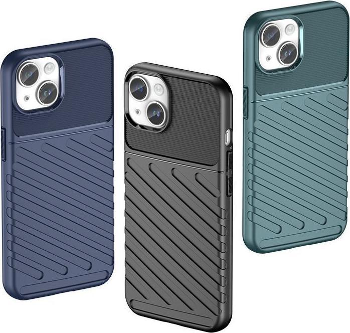 Image du produit Hurtel Coque iPhone 15 Plus Thunder blindée - noire (Apple iPhone 15 Plus)