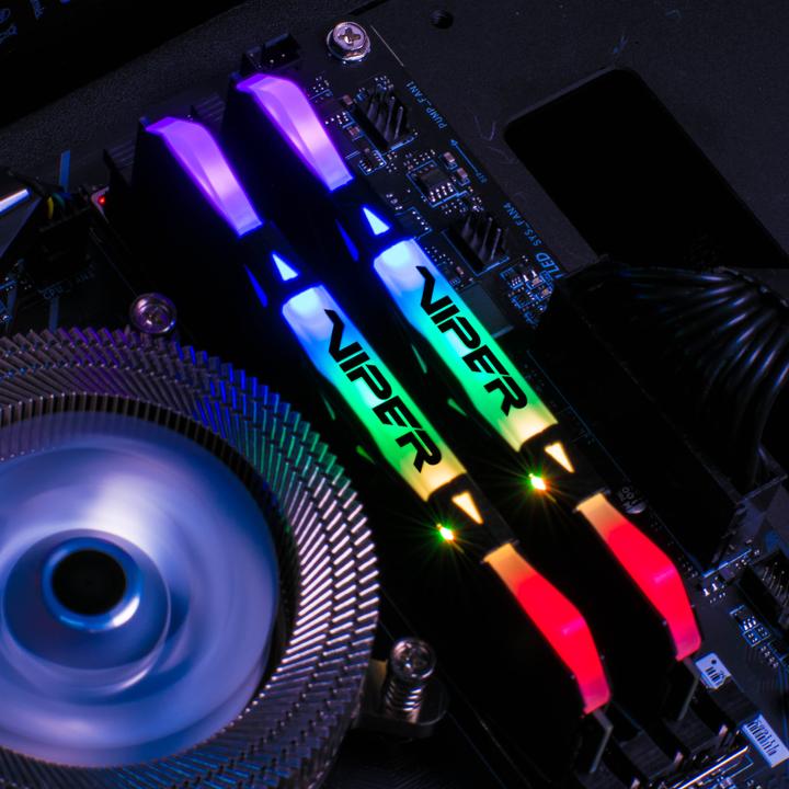 Produktbild Patriot Viper RGB PVR432G320C6K Speichermodul GB DDR4 (2 x 16GB, 3200 MHz, DDR4-RAM, DIMM)