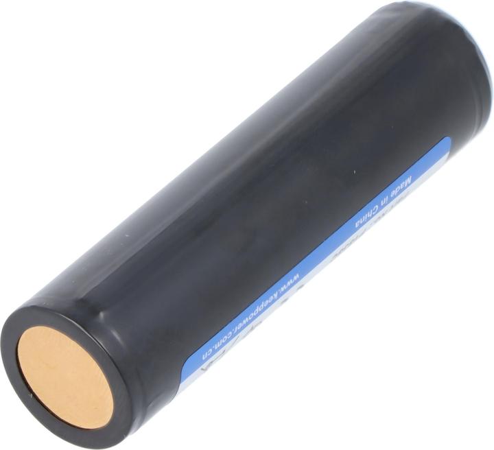 Produktbild Keeppower Li-ion Akku 18650 3800mAh, 3.6V Li-Ion-Akku geschützt Pluspol erhöht 2er-Set inkl. Aufbewahrungsbox (2 Stk., 18650, 3800 mAh)