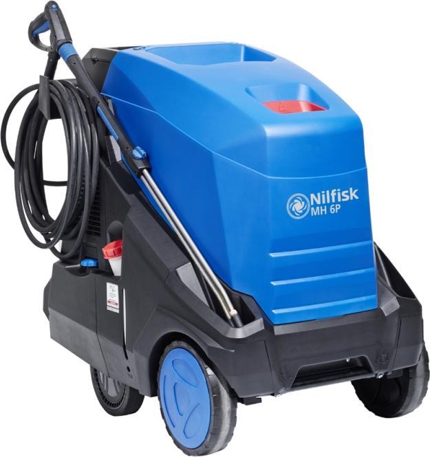 Produktbild Nilfisk 107146960 MH 6P-175/1250 FA Warmwater Hogedrukreiniger 175 Bar 400 Volt (Netzbetrieb)