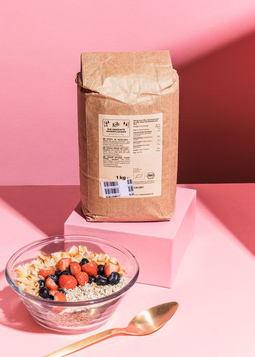 Actual product image KoRo Gekeimte Bio Kleinblatt Haferflocken (1000 g)