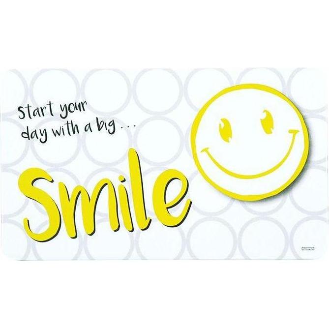 Kesper Bianco 5X Tagliere Smile 23,5X14x0,4Cm, Tagliere,