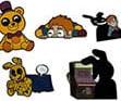 Produktbild Youtooz Five Nights at Freddy's Ansteck-Pins Set Into the Pit 3 cm (6)