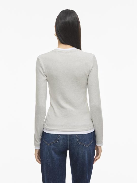 Immagine prodotto Vila VIADI Rundhals Oberteil mit langen Ärmeln (L)