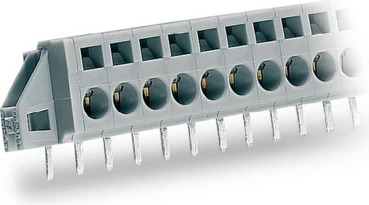 Produktbild Wago 1-Leiter-Durchführungsklemmenleiste Rastermass: 5 mm Polzahl: 2 231-602/017-000 Inhalt: 100 S...