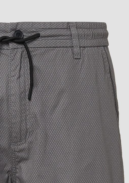 Produktbild S.Oliver Bermuda Relaxed-Fit-Bermuda mit Minimalmuster und Elastikbund (31)