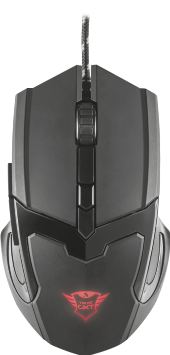 Actual product image Trust GXT 101 Mouse Ambidextrous USB Type-A 4800 DPI (Cable)