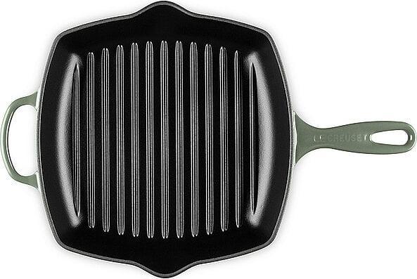 Produktbild Le Creuset Grillpfanne SIGNATURE dunkelgrün (Grillpfanne, Gusseisen, 26 x 5.30 cm)
