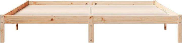 Actual product image vidaXL Bett Extra Lang ohne Matratze 180x210 (180 x 210 cm)