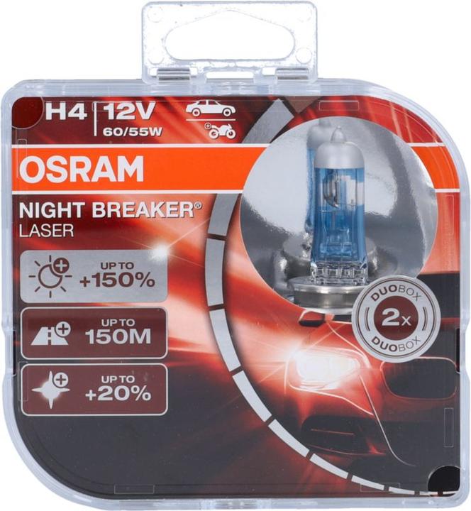 Actual product image Osram Night Breaker (H4)
