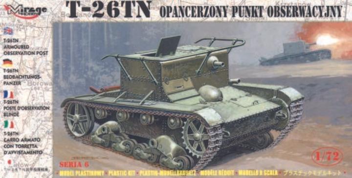 Actual product image Mirage Hobby T-26 TN Observation tank