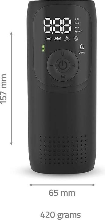 Twheels Pompa elettrica - Mini compressore d'aria